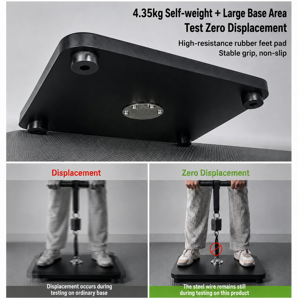 2026Isometric Strength Test Platform, IMTP Test Board, Lower Limb Explosive Power Evaluator, Dynamometer Training Base Plate