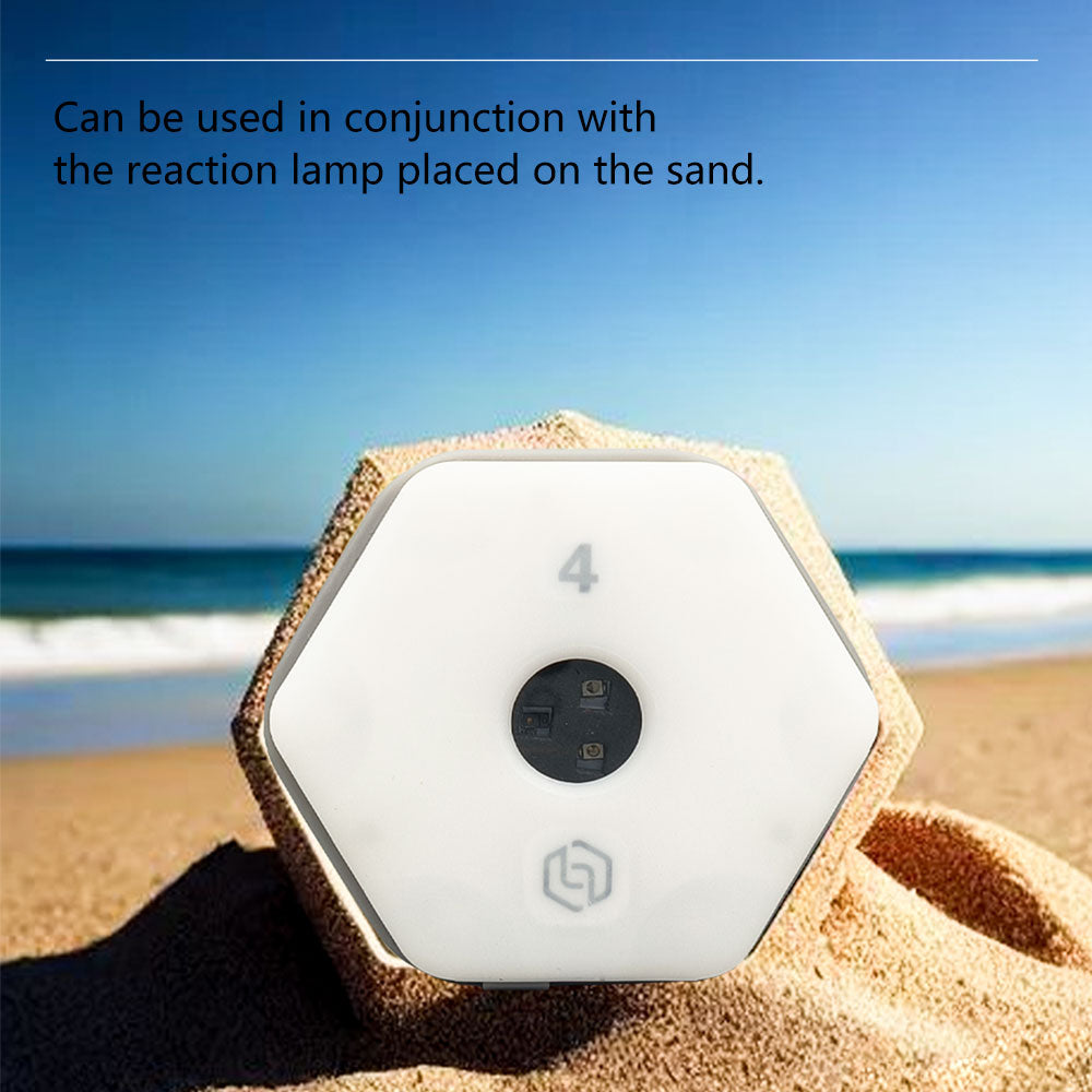 Reaction Training Light Silicone Base | Magnetic Mount Base for REACTIONX Agility Lights, Sand/Outdoor Use