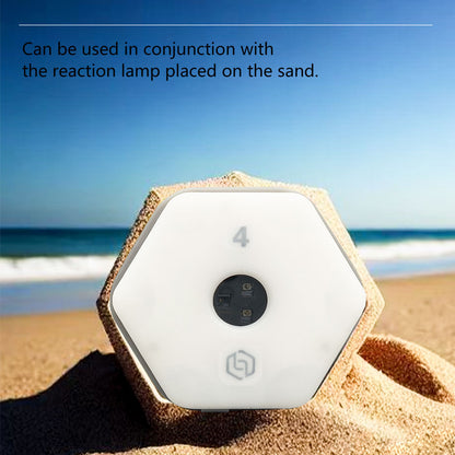 Reaction Training Light Silicone Base | Magnetic Mount Base for REACTIONX Agility Lights, Sand/Outdoor Use