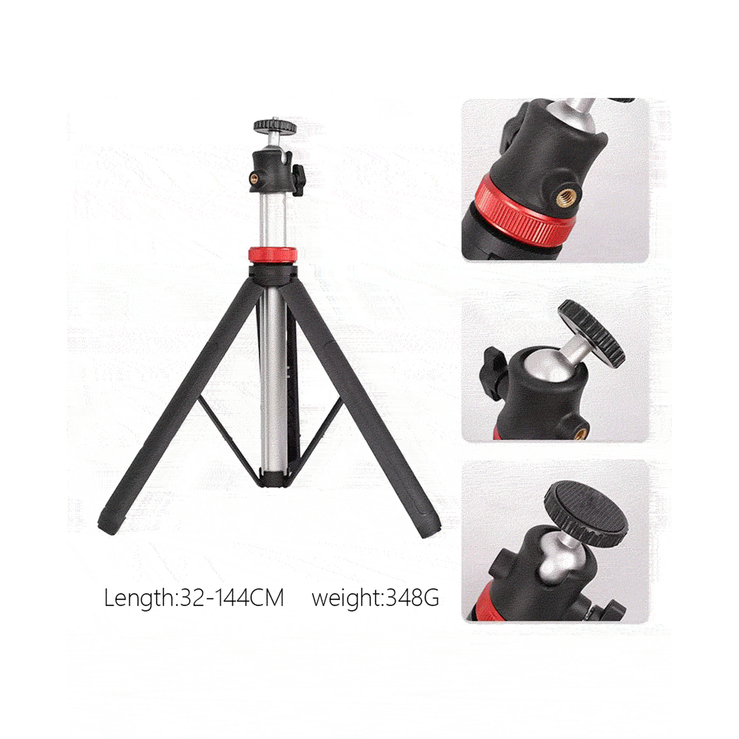 Professional Tripod Bracket for Reaction Training Light | Adjustable Height 360° Rotation Stand for Agility Reaction Lights
