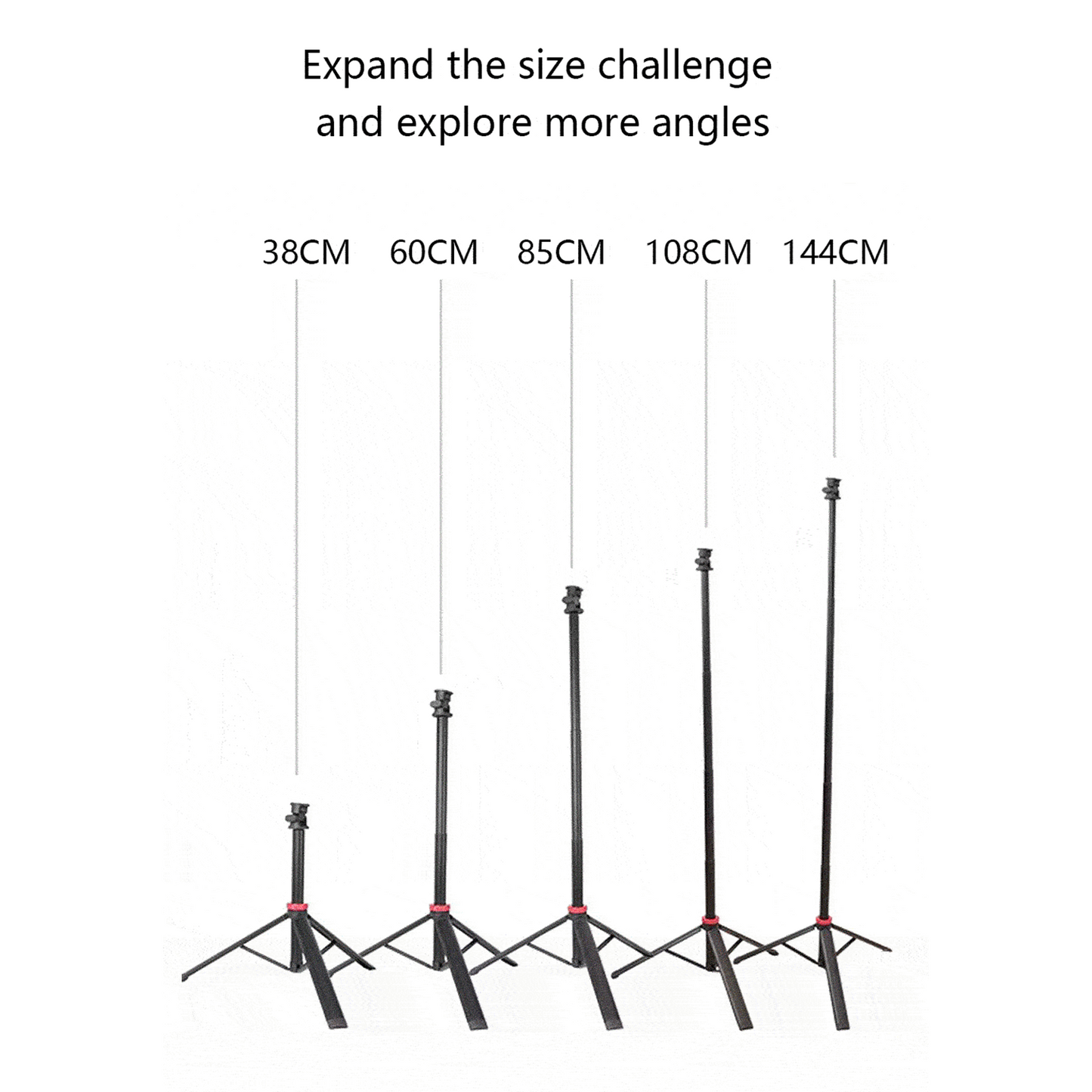Professional Tripod Bracket for Reaction Training Light | Adjustable Height 360° Rotation Stand for Agility Reaction Lights