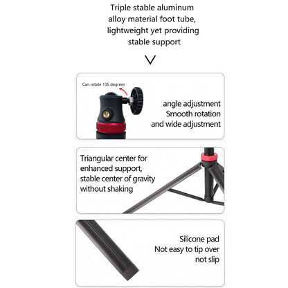 Professional Tripod Bracket for Reaction Training Light | Adjustable Height 360° Rotation Stand for Agility Reaction Lights