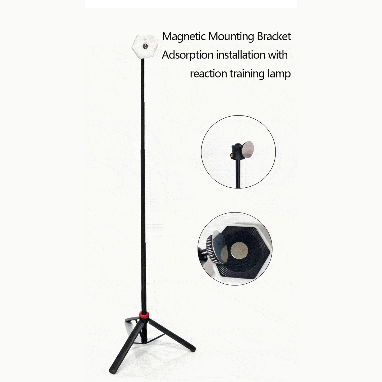 Professional Tripod Bracket for Reaction Training Light | Adjustable Height 360° Rotation Stand for Agility Reaction Lights