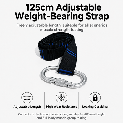 Isometric Strength Tester Accessories Kit, Push-Pull Force Measuring Equipment Replacement Parts