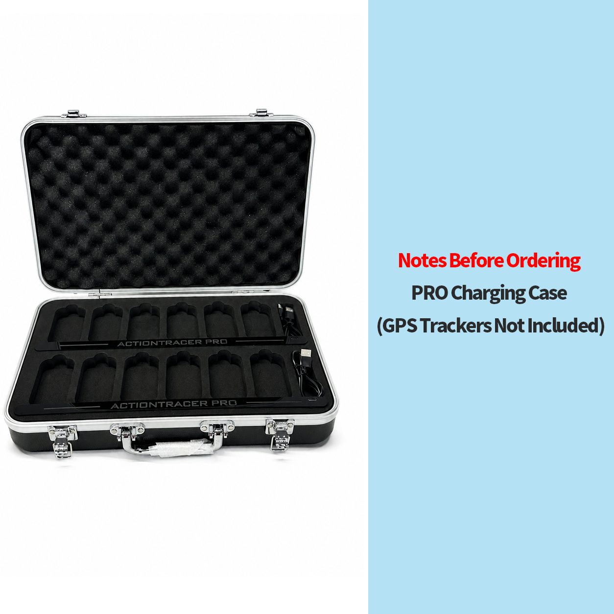 2026 Action Tracer PRO Tracker Dedicated Dual-Spec Aluminum Alloy 2-in-1 Charging & Storage Dock, Bulk Fast Charging