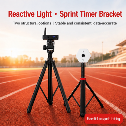 2026 Universal Tripod Stand for Sprint Timer & Reaction Training Light, Multifunctional Track Speed Measuring Bracket
