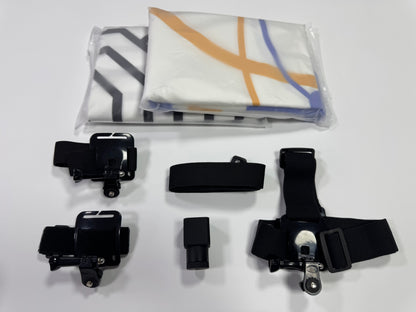 Head-Mounted Laser Training Device | Adjustable Laser, 10M Distance, Multi-Part Wearable for Reaction & Rehabilitation Training