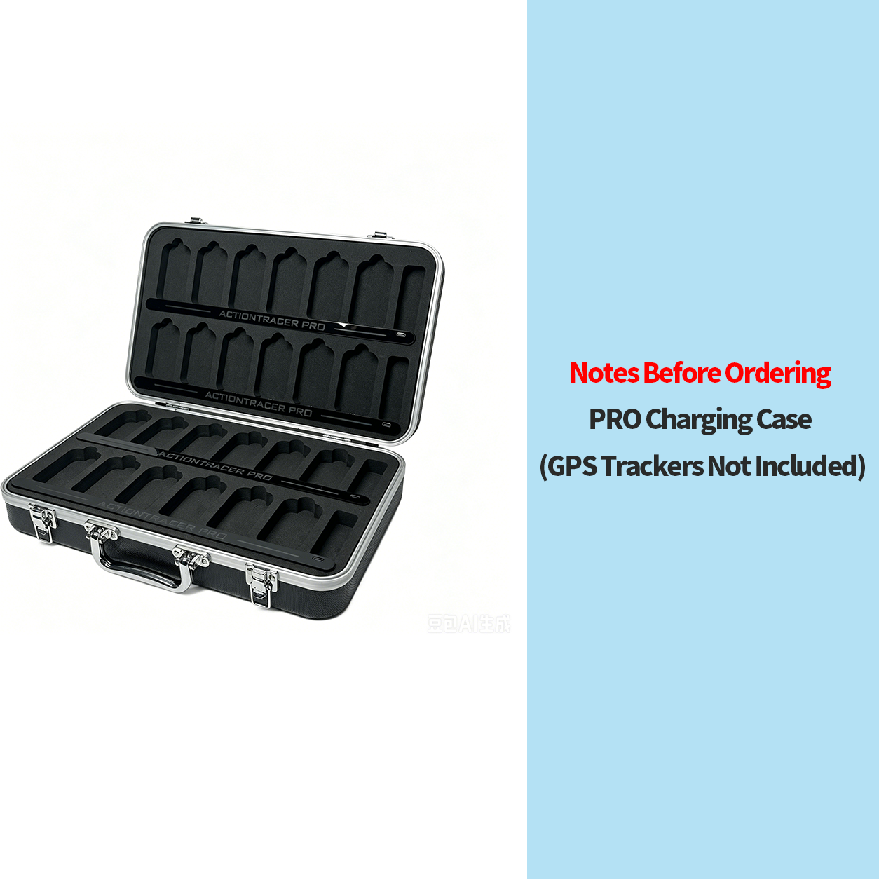 2026 Action Tracer PRO Tracker Dedicated Dual-Spec Aluminum Alloy 2-in-1 Charging & Storage Dock, Bulk Fast Charging