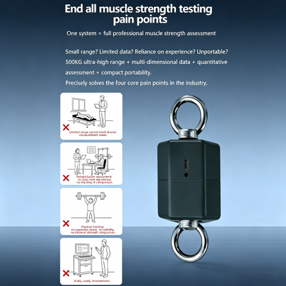 2026 500kg High-Precision Isometric Muscle Strength Tester Force Block Fitness Explosive Power Testing Equipment