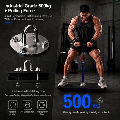 2026Isometric Strength Test Platform, IMTP Test Board, Lower Limb Explosive Power Evaluator, Dynamometer Training Base Plate