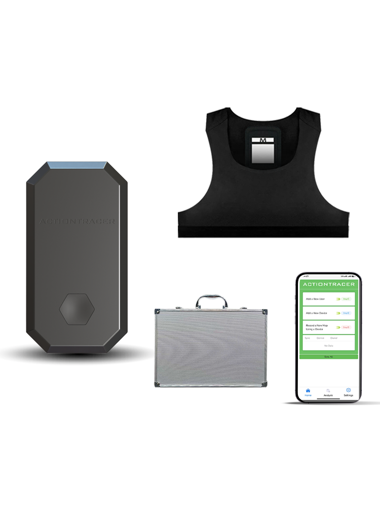 ACTIONTRACER GPS Team Sports Tracking System | Wearable Motion Sensor with APP for Football, Basketball, Team Training