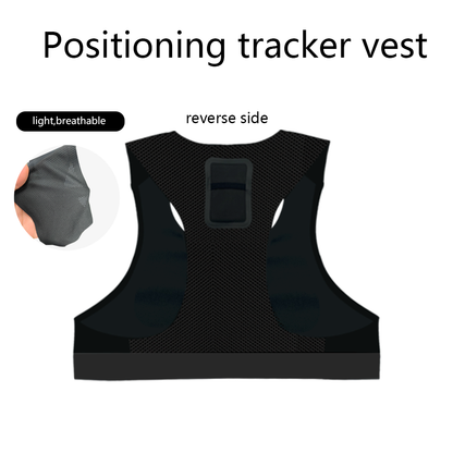 Football GPS Training Vest with GPS Storage Bag, Quick-Dry, Breathable and High-Stretch Sports Vest, Seamless Version