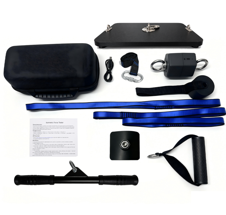 2026 500kg High-Precision Isometric Muscle Strength Tester Force Block Fitness Explosive Power Testing Equipment