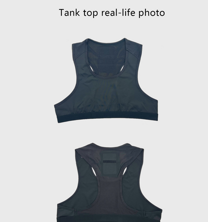 Football GPS Training Vest with GPS Storage Bag, Quick-Dry, Breathable & High-Stretch Sports Vest, Sewn Version