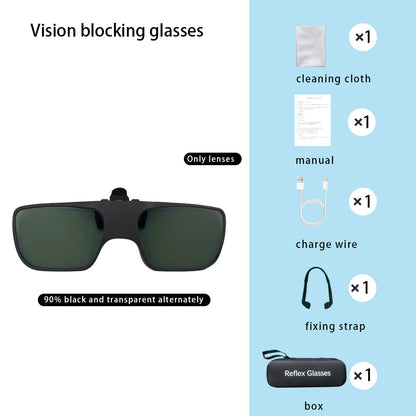 GS06 Strobe Training Glasses | Reflex Glasses for Reaction, Posture Correction & Sports Vision Training