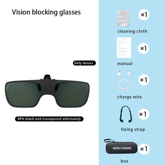 GS06 Strobe Training Glasses | Reflex Glasses for Reaction, Posture Correction & Sports Vision Training