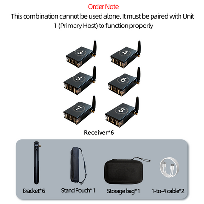2026 Infrared Intelligent Sprint Timer Upgraded Opposed-beam Expansion Link Cannot Be Used Alone Without Unit 1