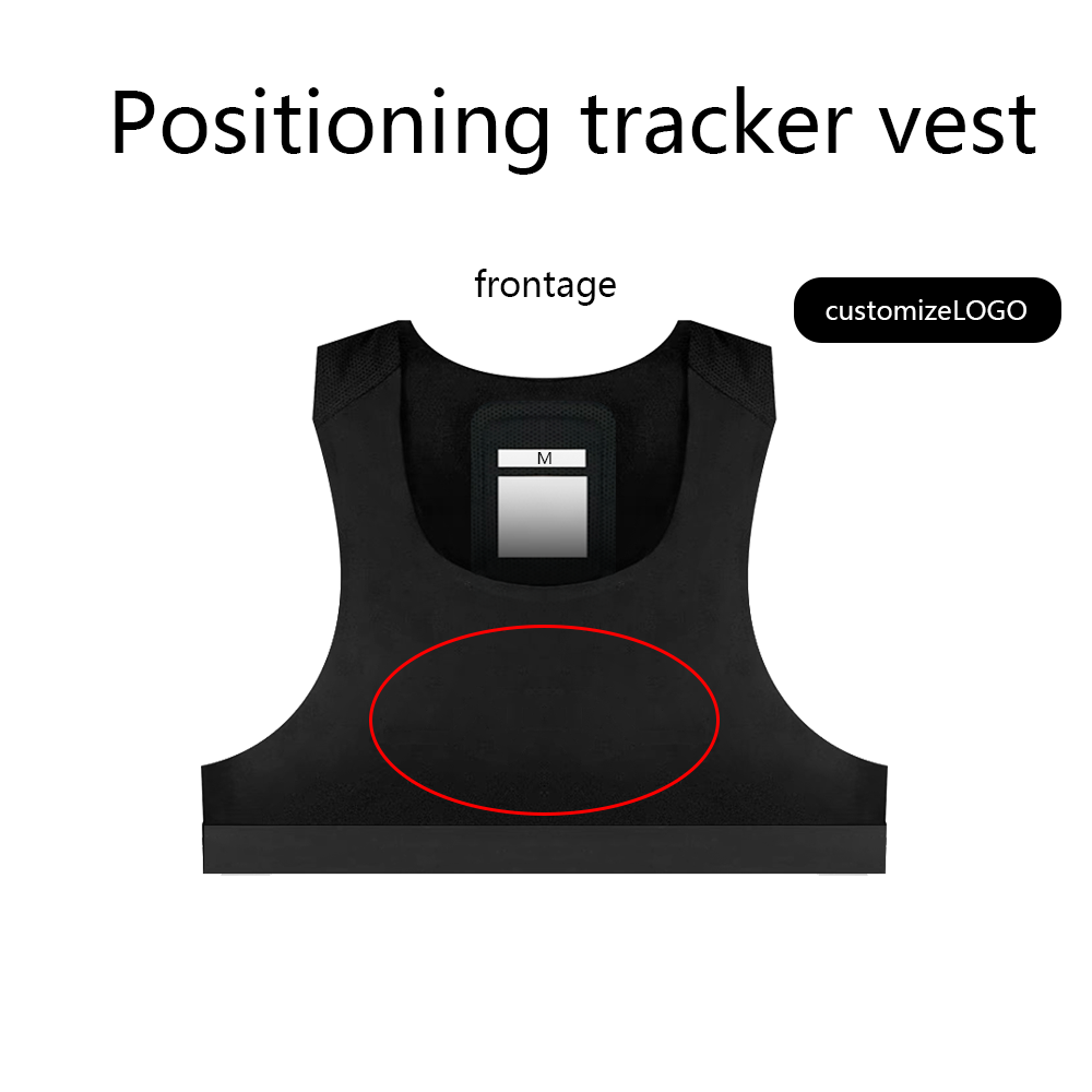 Football GPS Training Vest with GPS Storage Bag, Quick-Dry, Breathable and High-Stretch Sports Vest, Seamless Version