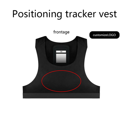Football GPS Training Vest with GPS Storage Bag, Quick-Dry, Breathable and High-Stretch Sports Vest, Seamless Version