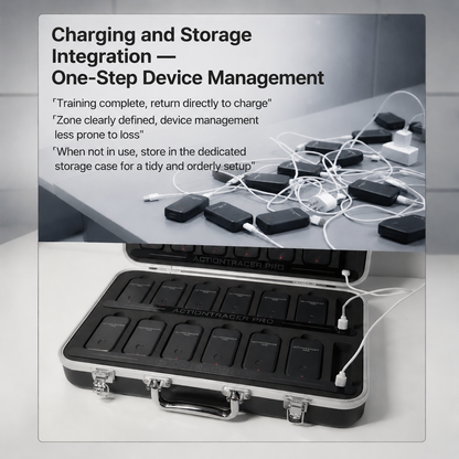 2026 Action Tracer PRO Tracker Dedicated Dual-Spec Aluminum Alloy 2-in-1 Charging & Storage Dock, Bulk Fast Charging