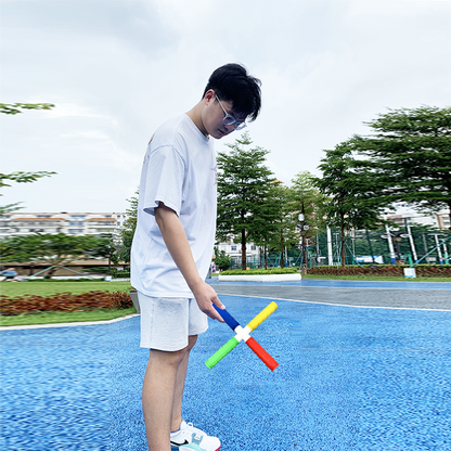 4-Head Reaction Stick | Hand-Eye Coordination & Agility Training Tool for Athletes & Kids