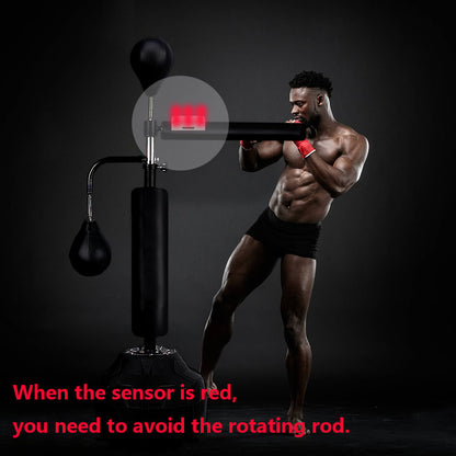 Smart Rotating Training Target | Reaction Speed & Strike Count Sensor for Boxing, MMA, Martial Arts