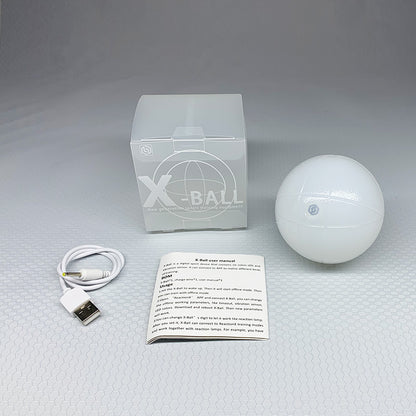 ReactionX Smart Reaction Training Ball XB01 Round | Bluetooth APP Control, IPX7 Waterproof, Reaction Speed & Hand-Eye Coordination Training