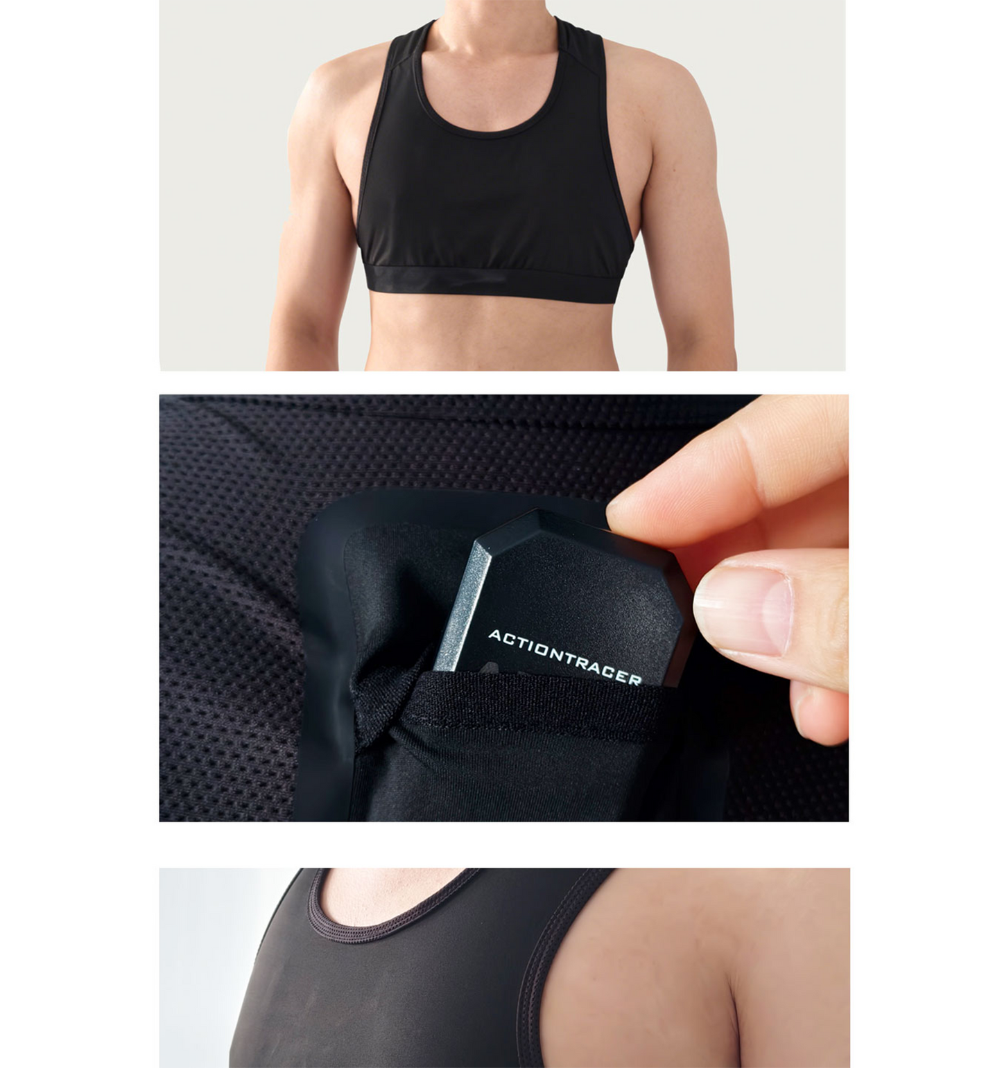 Football GPS Training Vest with GPS Storage Bag, Quick-Dry, Breathable & High-Stretch Sports Vest, Sewn Version