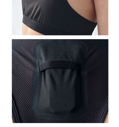 Football GPS Training Vest with GPS Storage Bag, Quick-Dry, Breathable & High-Stretch Sports Vest, Sewn Version