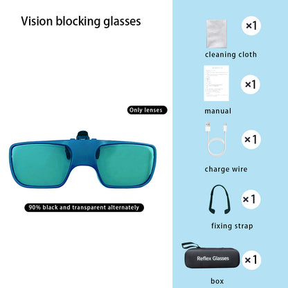 GS06 Strobe Training Glasses | Reflex Glasses for Reaction, Posture Correction & Sports Vision Training