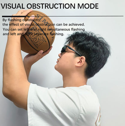 (E)Visual impairment sports training glasses GS-01