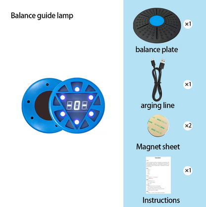 Balance Trainer Light | Smart Balance Board with LED Guidance & APP