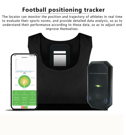 ActionTracer AT01 Basketball GPS Tracker | Beidou + GPS Dual-Mode Positioning, Outdoor Sports Performance Analyzer for Players & Coaches