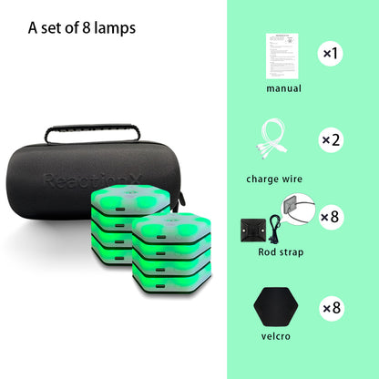 ReactionX Smart Reaction Training Light, 29+ Training Modes, Speed & Agility Trainer for Sports and Fitness  0.1s High Precision