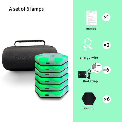 ReactionX Smart Reaction Training Light, 29+ Training Modes, Speed & Agility Trainer for Sports and Fitness  0.1s High Precision