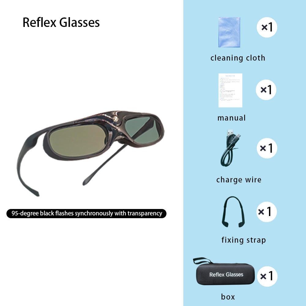 GS01 Strobe Training Glasses | Reflex Glasses for Reaction, Posture Correction & Sports Vision