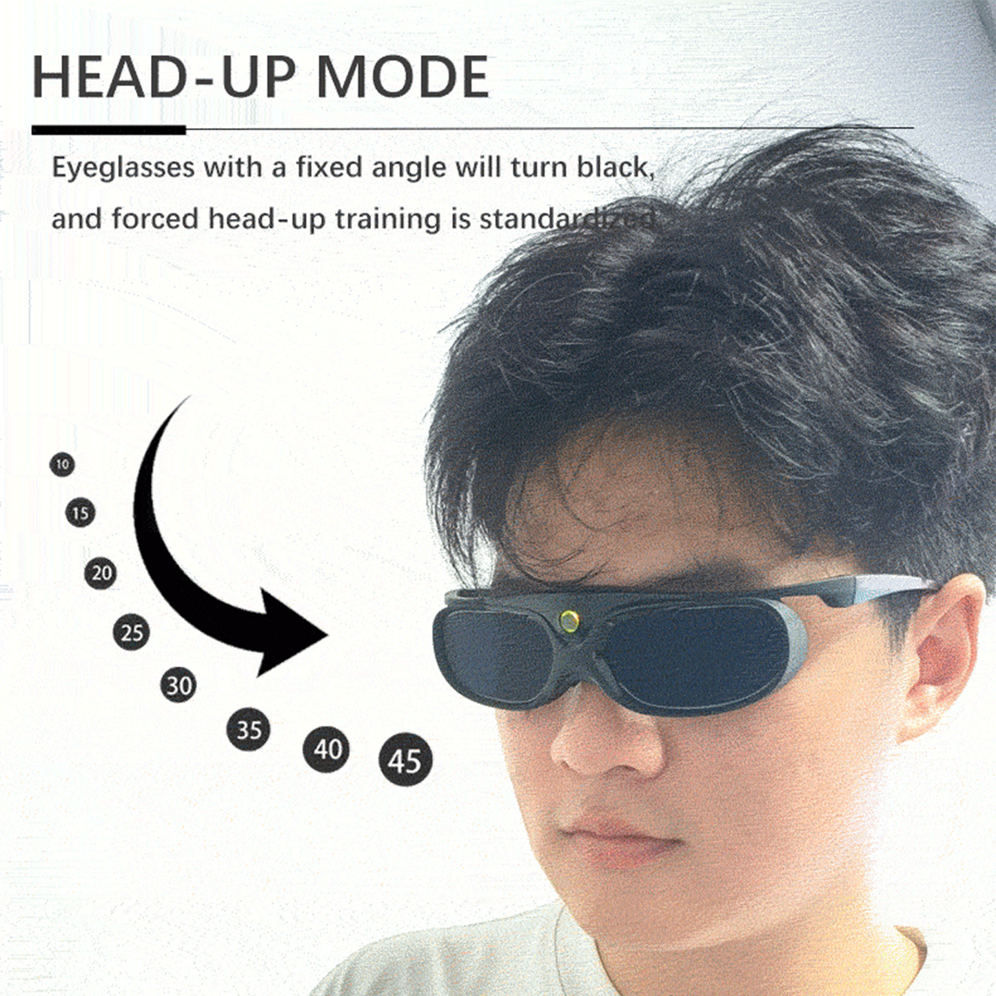 GS01 Strobe Training Glasses | Reflex Glasses for Reaction, Posture Correction & Sports Vision