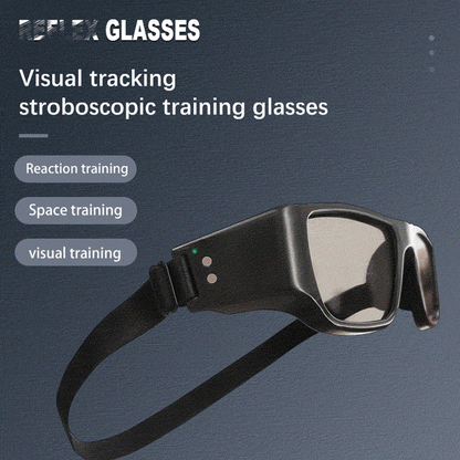 GS05 Strobe Training Glasses | Reflex Glasses for Reaction, Posture Correction & Sports Vision Training