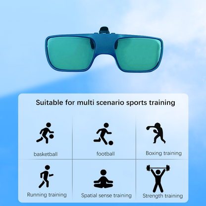 GS06 Strobe Training Glasses | Reflex Glasses for Reaction, Posture Correction & Sports Vision Training
