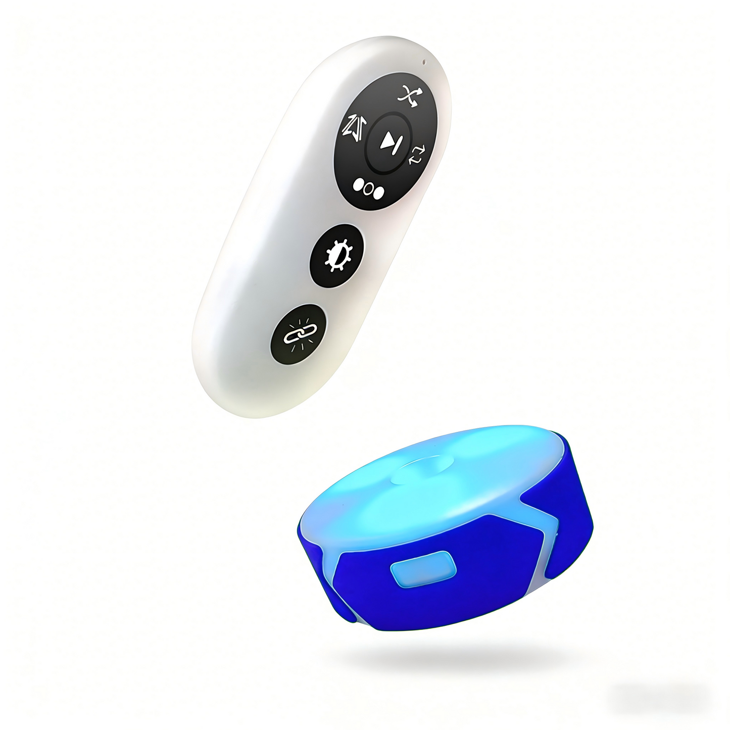 Remote Control Reaction Training Light (Blue), 4 Training Modes, 10m Wireless Remote, Indoor Physical Agility Trainer
