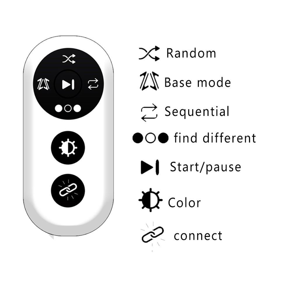 Remote Control Reaction Training Light (Blue), 4 Training Modes, 10m Wireless Remote, Indoor Physical Agility Trainer