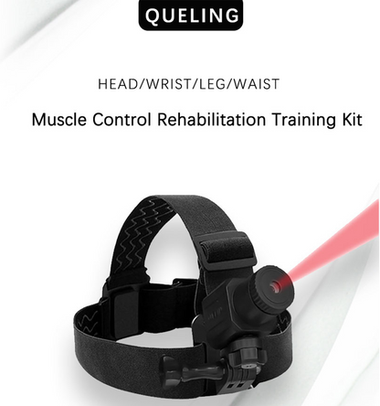 Head-Mounted Laser Training Device | Adjustable Laser, 10M Distance, Multi-Part Wearable for Reaction & Rehabilitation Training