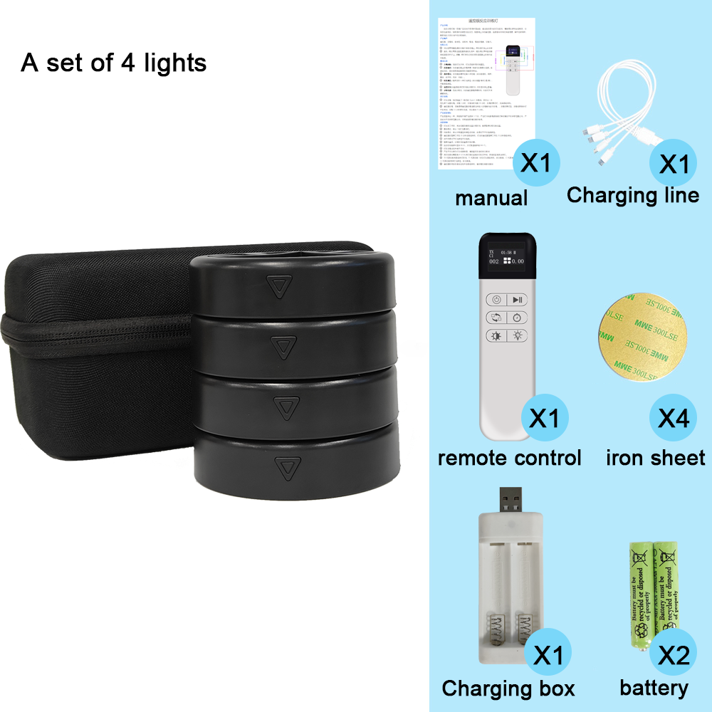 Upgraded Remote Control Reaction Training Light | 6 Modes, 5-Color Lights, Agility Trainer