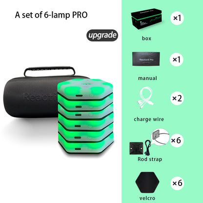 ReactionX PRO Upgraded Smart Reaction Training Light, 29+ Modes with 0.01s High Precision