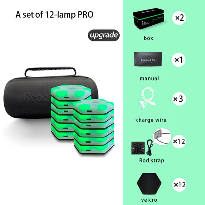 ReactionX PRO Upgraded Smart Reaction Training Light, 29+ Modes with 0.01s High Precision