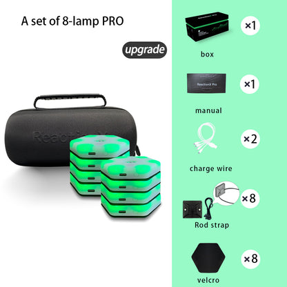 ReactionX PRO Upgraded Smart Reaction Training Light, 29+ Modes with 0.01s High Precision