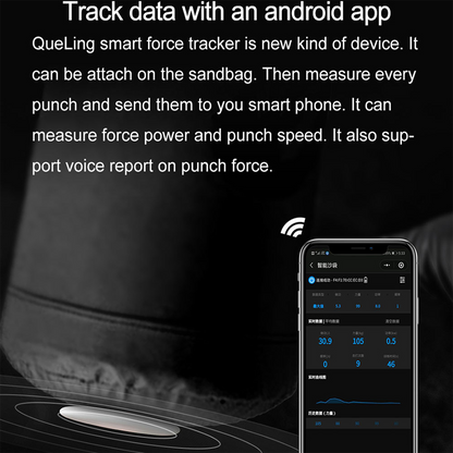 Boxing Force Measuring Device | Punch Strength & Speed Trainer with APP