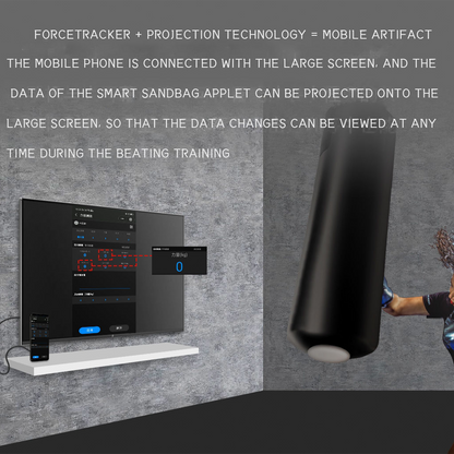 Boxing Force Measuring Device | Punch Strength & Speed Trainer with APP