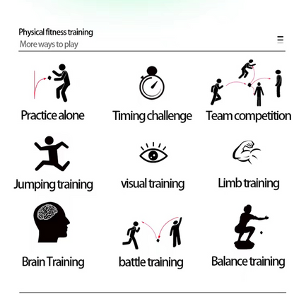 ReactionX Smart Reaction Training Ball XB02 Hexagonal Ball, for reaction speed and hand-eye coordination training