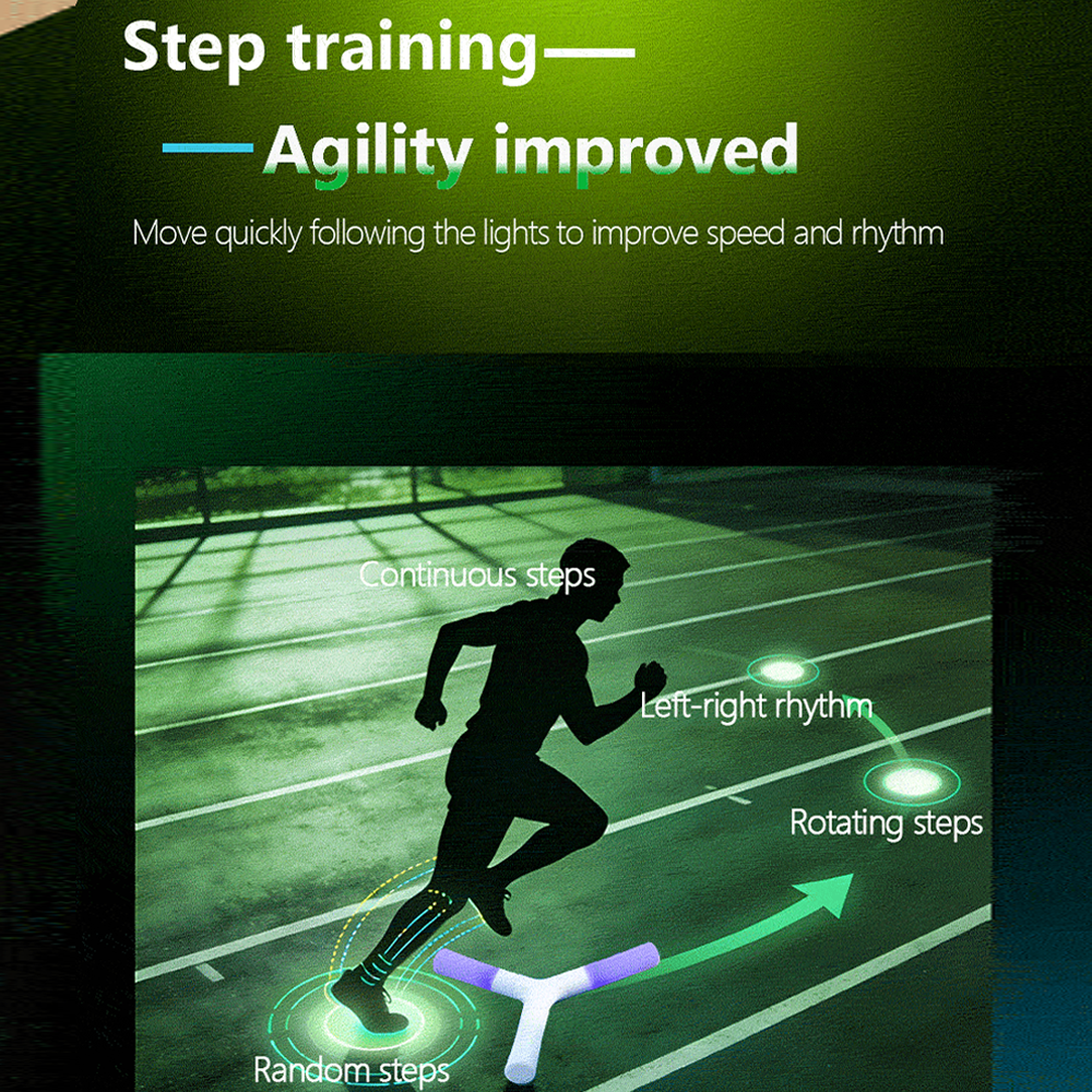 YSTICK Smart Reaction Training Stick | APP Controlled Light Up Stick for Hand-Eye Coordination, Agility & Reflex Training